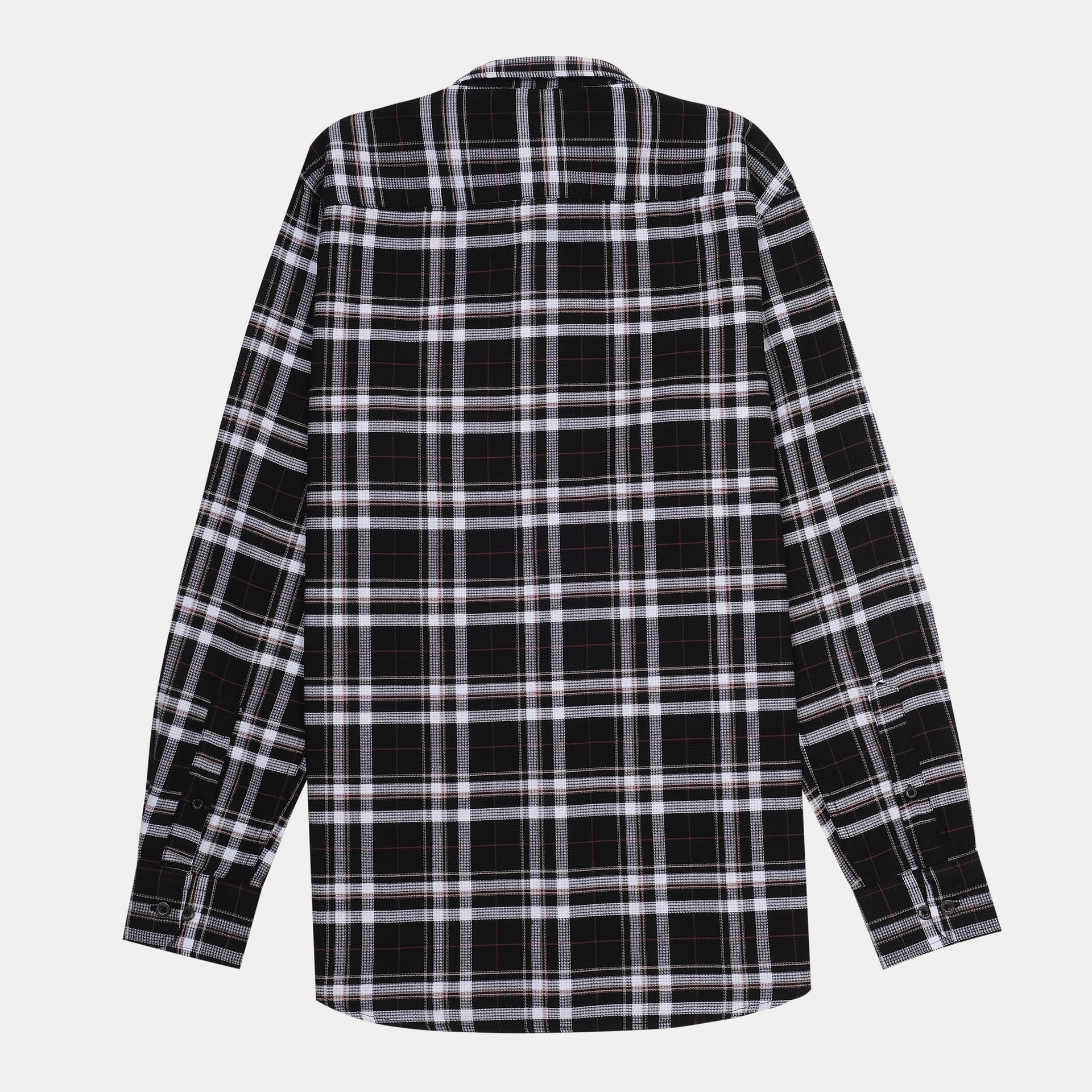 Lacoste Classic Fit Plaid Flannel Shirt