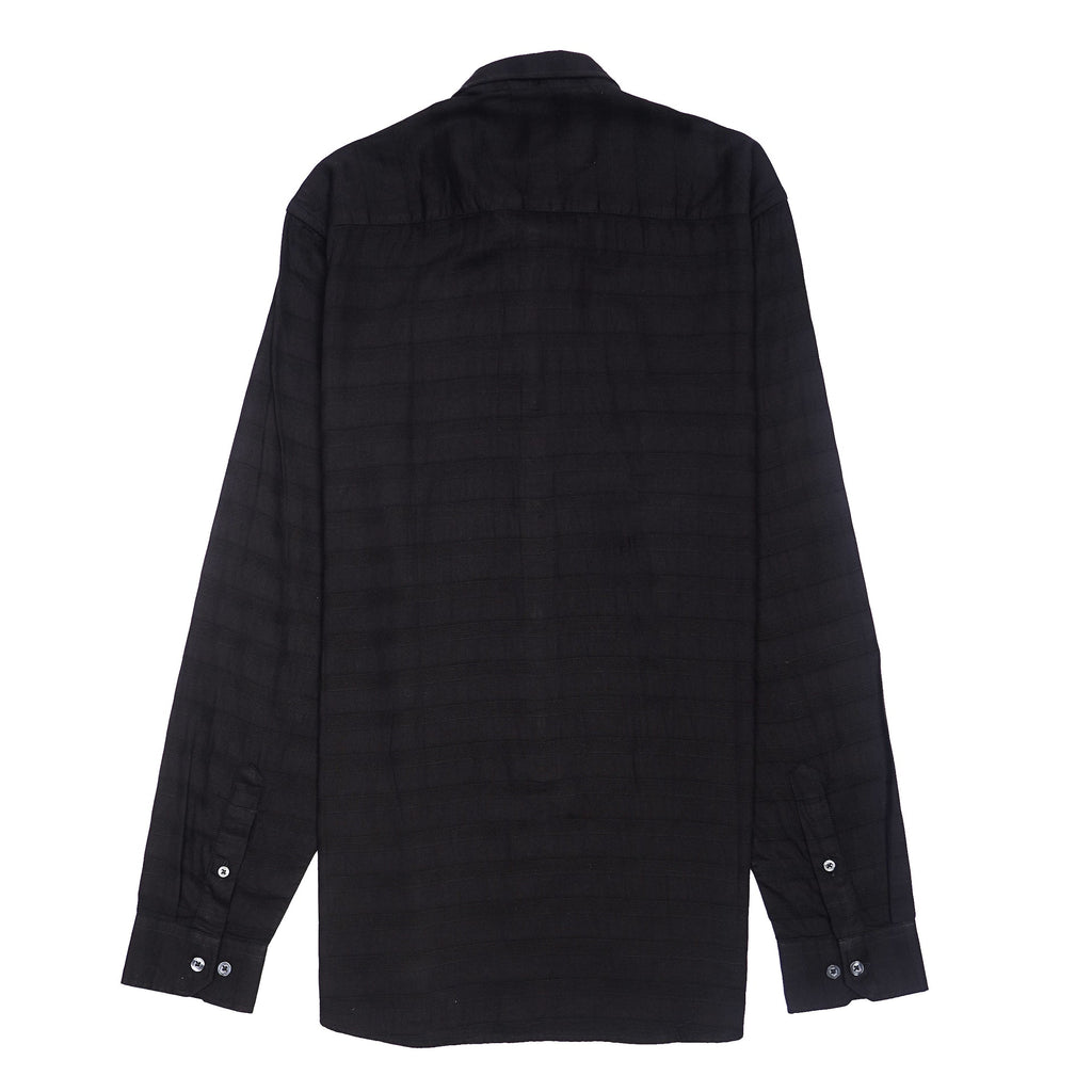 CALVIN KLEIN Prismatic Charcoal Tailored Fit Long Sleeve Shirt