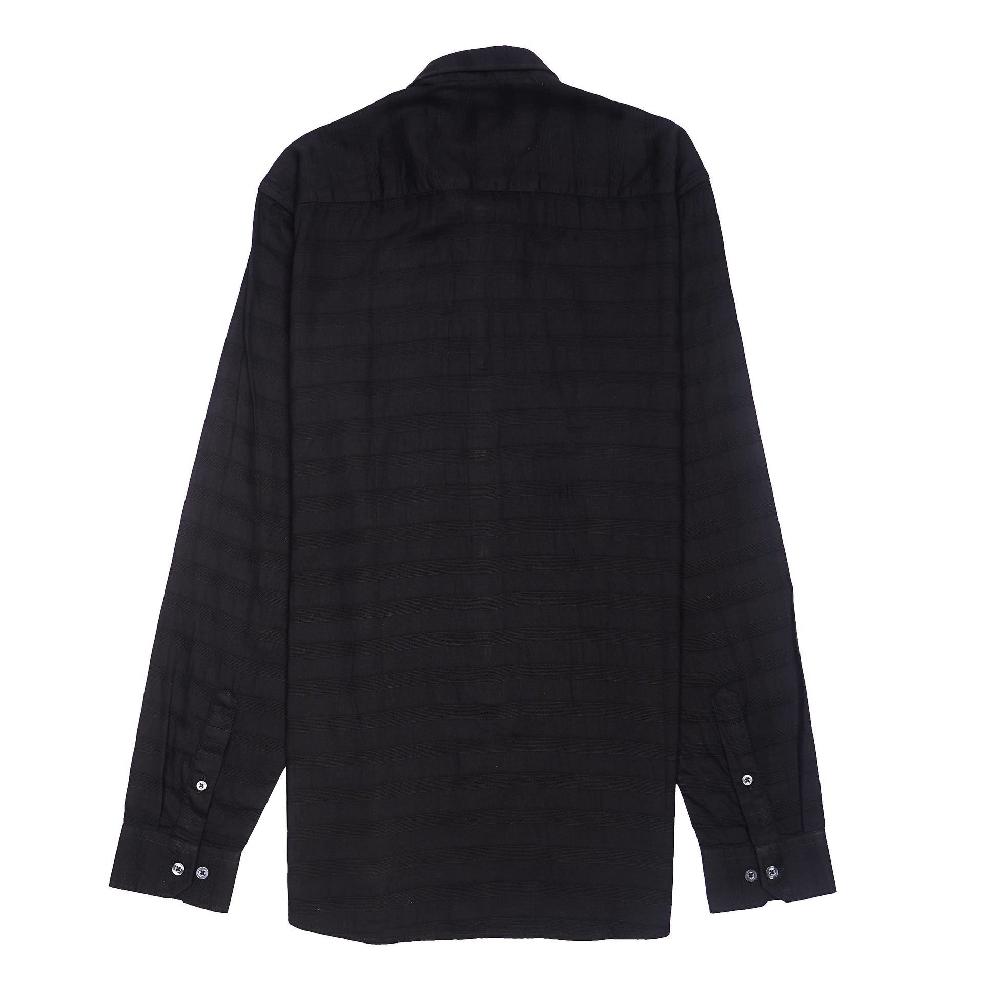 CALVIN KLEIN Prismatic Charcoal Tailored Fit Long Sleeve Shirt