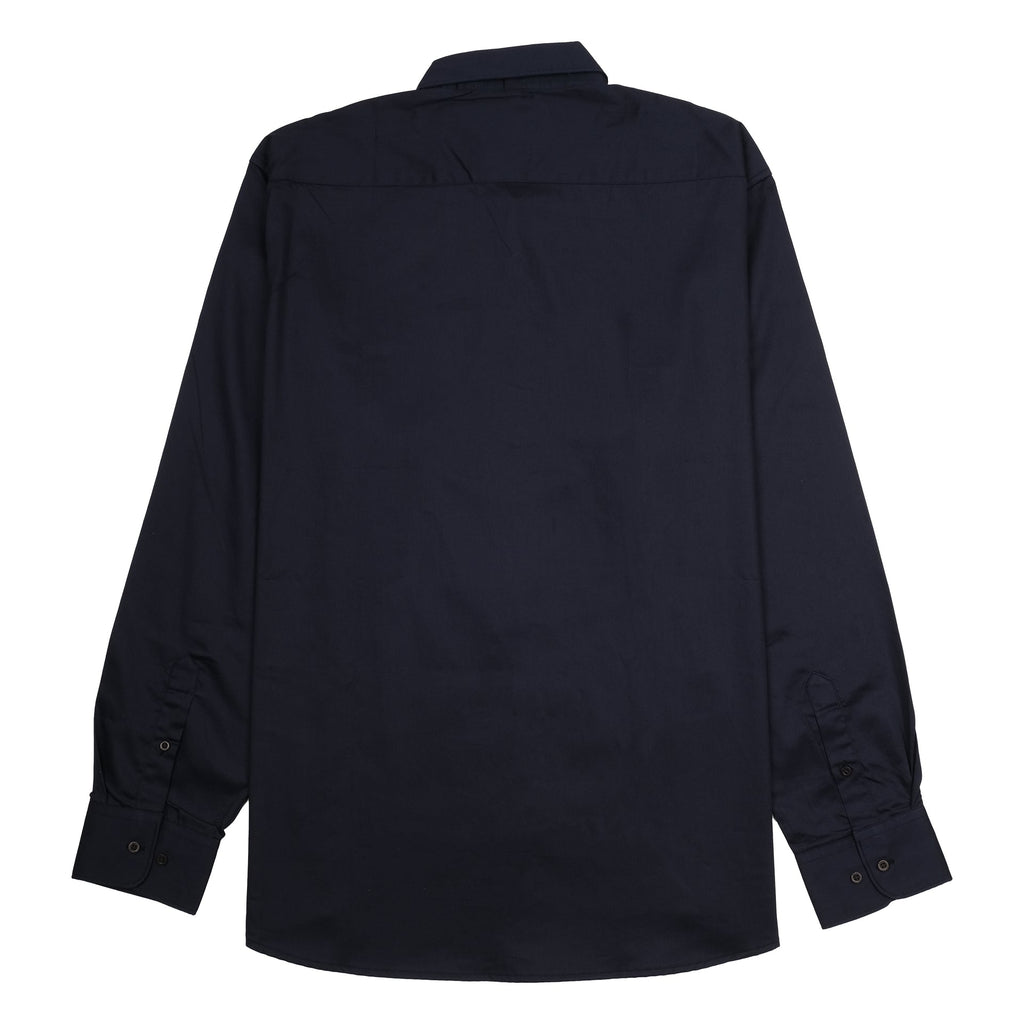 BOSS Midnight Navy Classic Fit Long Sleeve Button-Up Shirt
