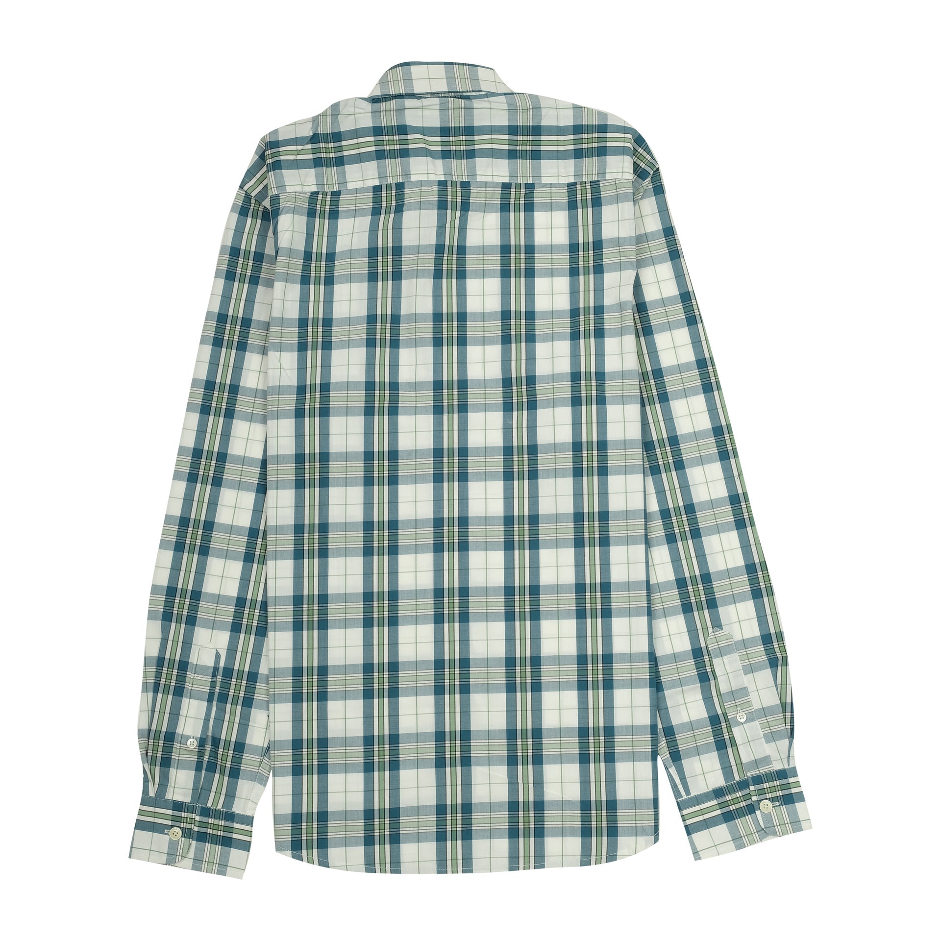 HACKETT Oceanic Emerald Classic Fit Long Sleeve Check Shirt