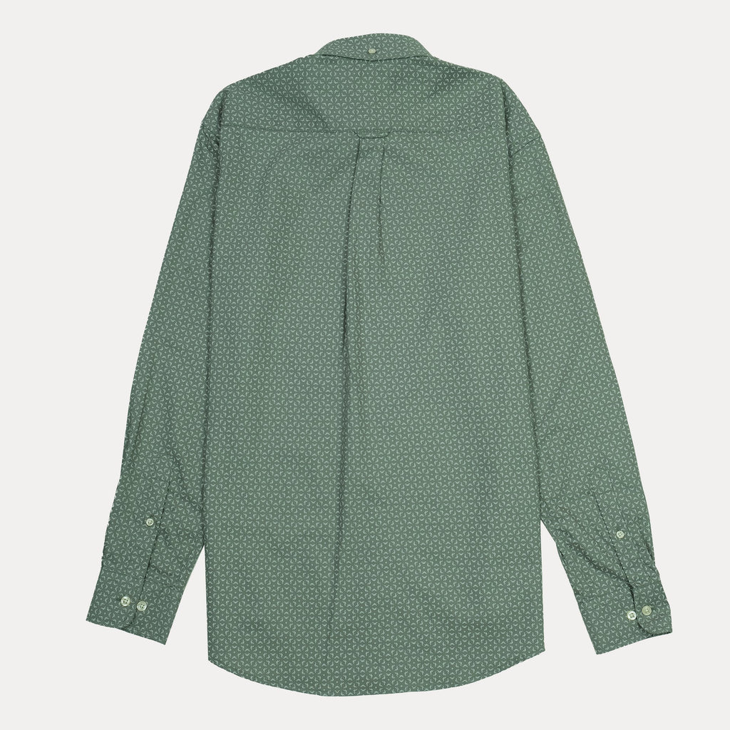 GANT Serene Fern Classic Fit Long Sleeve Printed Oxford Shirt