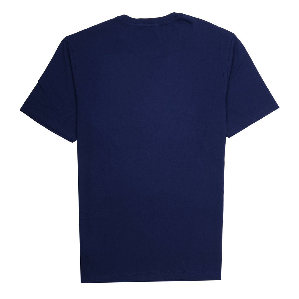 POLO Artisan Navy Graphic Slim Fit Crewneck Tee