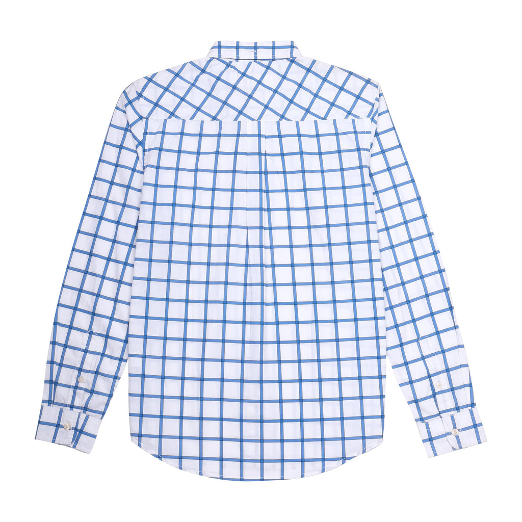 AEROPOSTALE Ocean Breeze Checkered Classic Fit Long Sleeve Button-Up Shirt