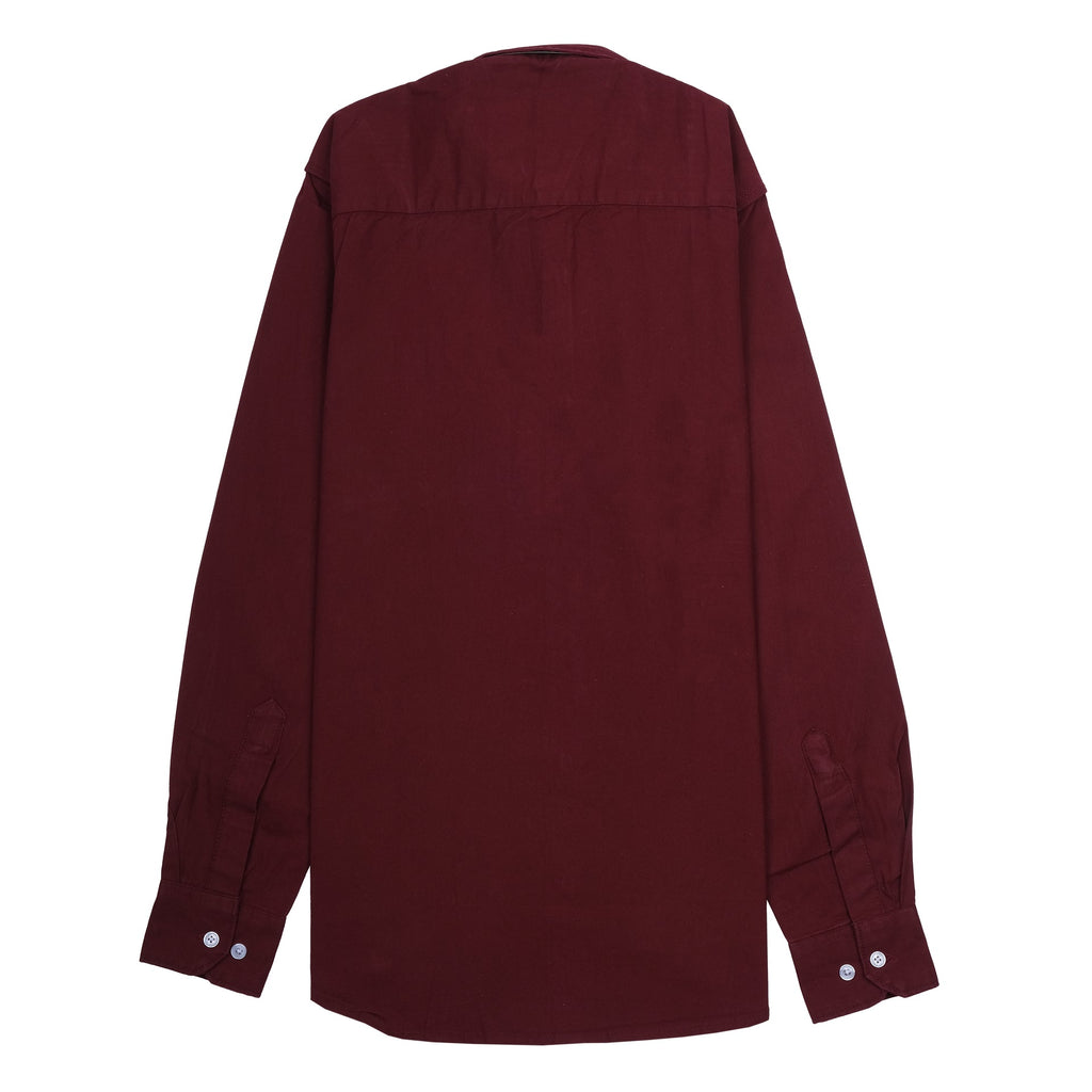 TOMMY HILFIGER Crimson Velvet Slim Fit Button-Down Shirt