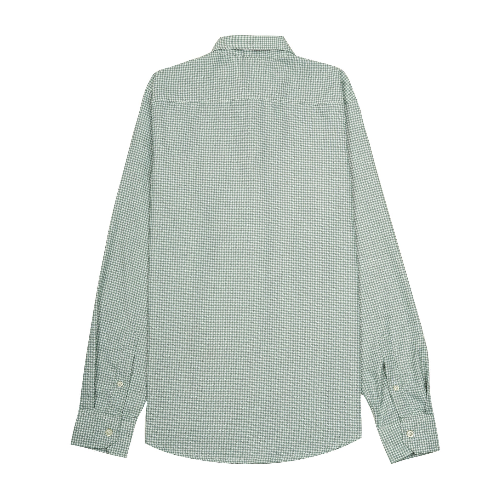 LACOSTE Enchanted Fern Classic Fit Long Sleeve Gingham Shirt