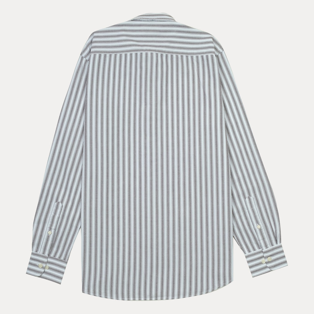 TOMMY HILFIGER Misty Ash Tailored Fit Long Sleeve Button-Up Shirt