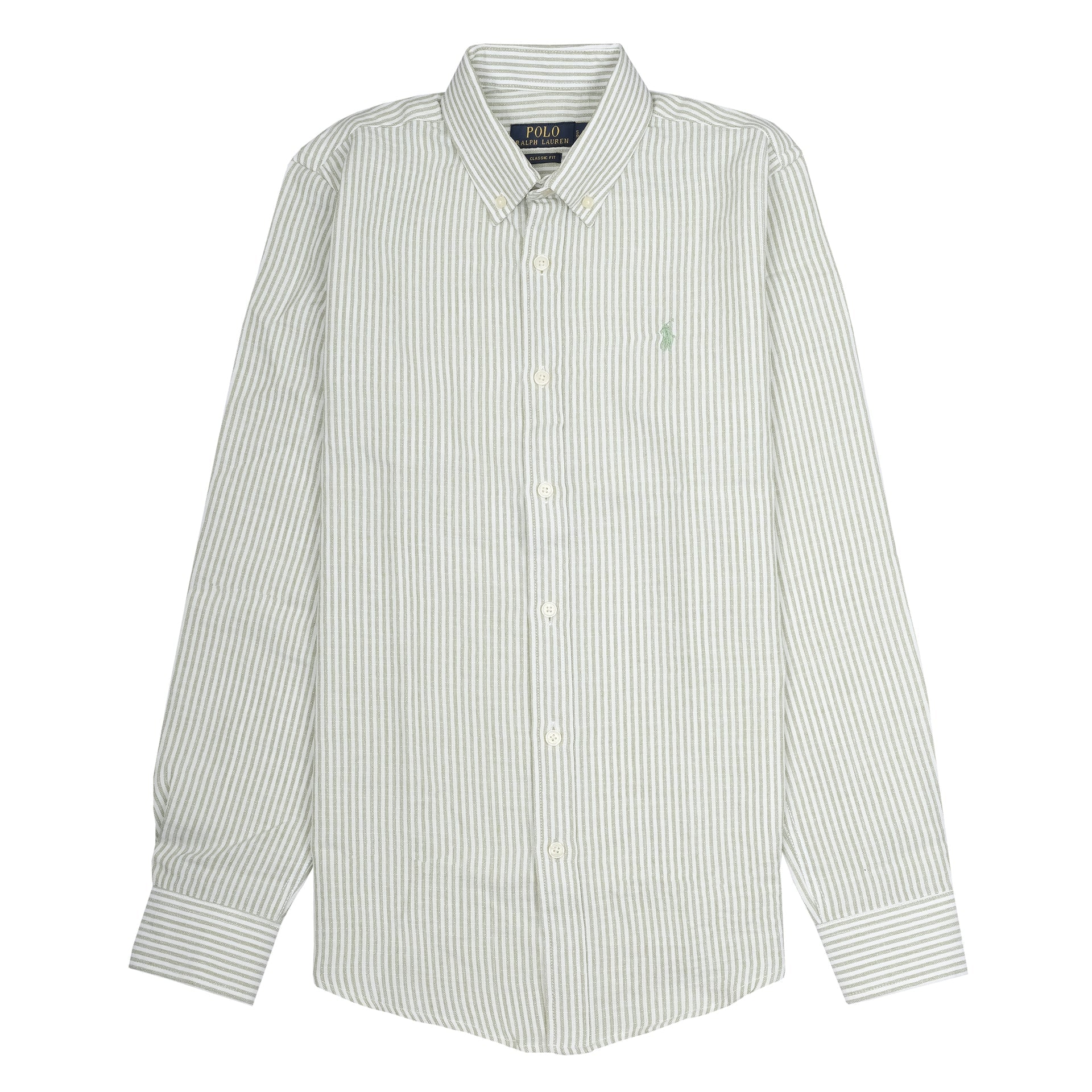 POLO RALPH LAUREN Ocean Breeze Classic Fit Striped Button-Down Shirt