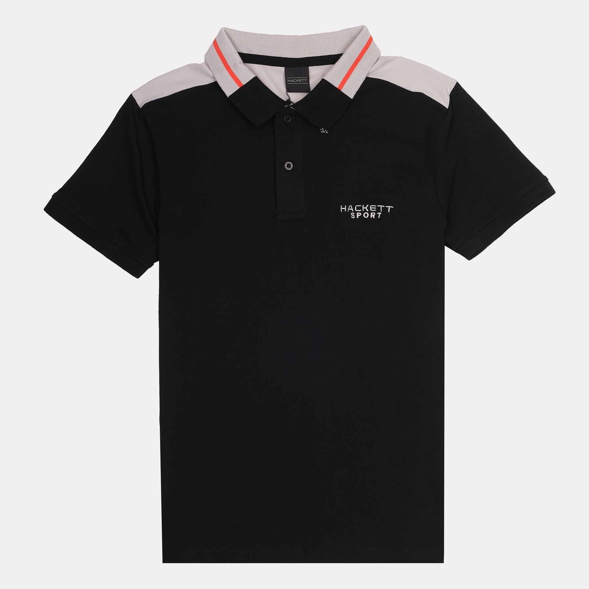 HACKETT Celestial Jet Luxe Fit Colorblock Polo Shirt
