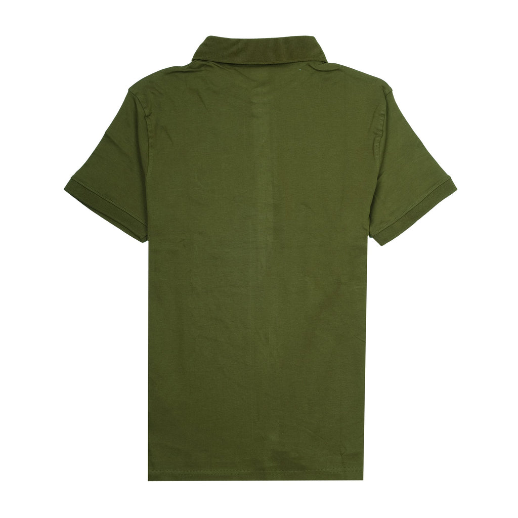 DOLCE&GABBANA Enchanted Olive Classic Fit Logo Polo