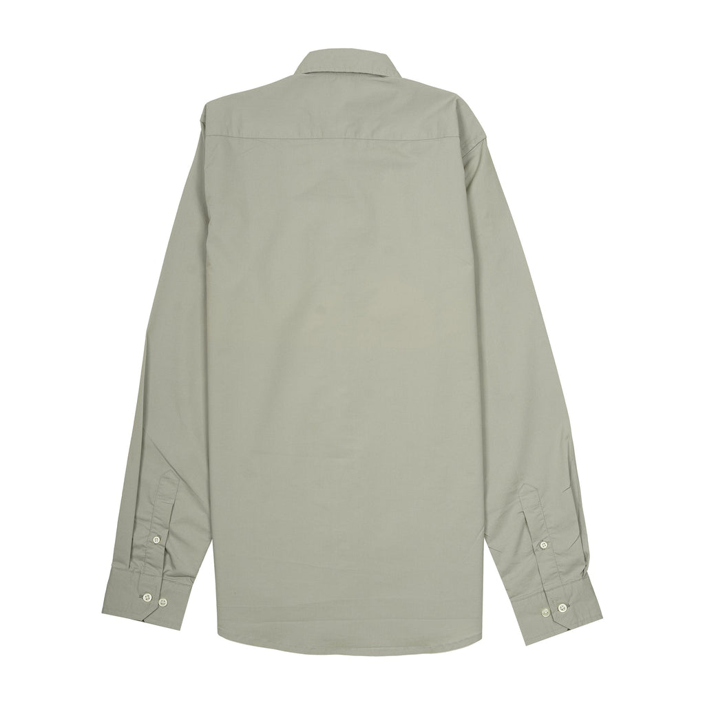 CALVIN KLEIN JEANS Ethereal Olive Tailored Fit Long Sleeve Shirt