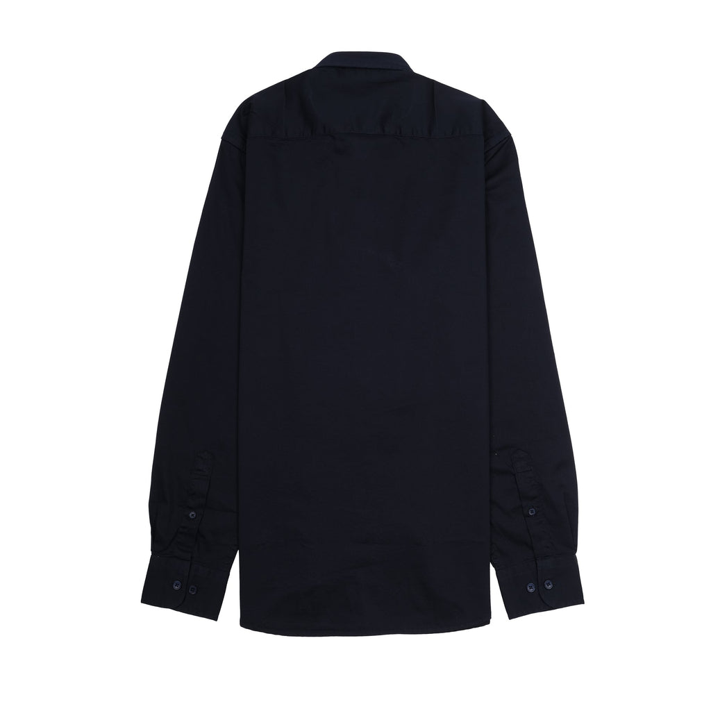 EMPORIO ARMANI Celestial Indigo Tailored Fit Long Sleeve Shirt