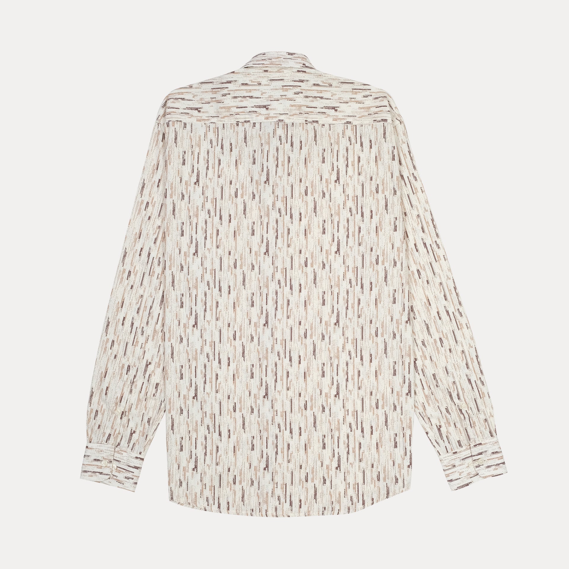 TOMMY HILFIGER Serene Dune Tailored Fit Long Sleeve Textured Shirt