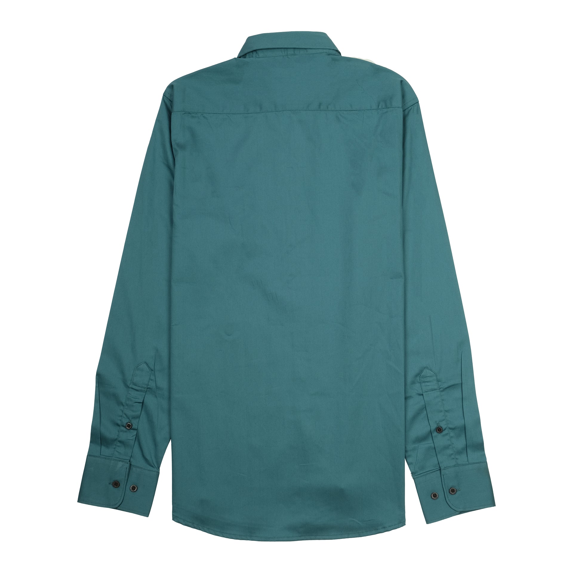 BOSS Oceanic Teal Slim Fit Long Sleeve Button-Up Shirt