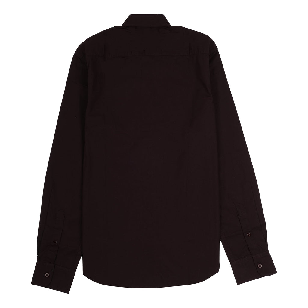 ADIDAS Mocha Noir Classic Fit Long Sleeve Button-Up Shirt