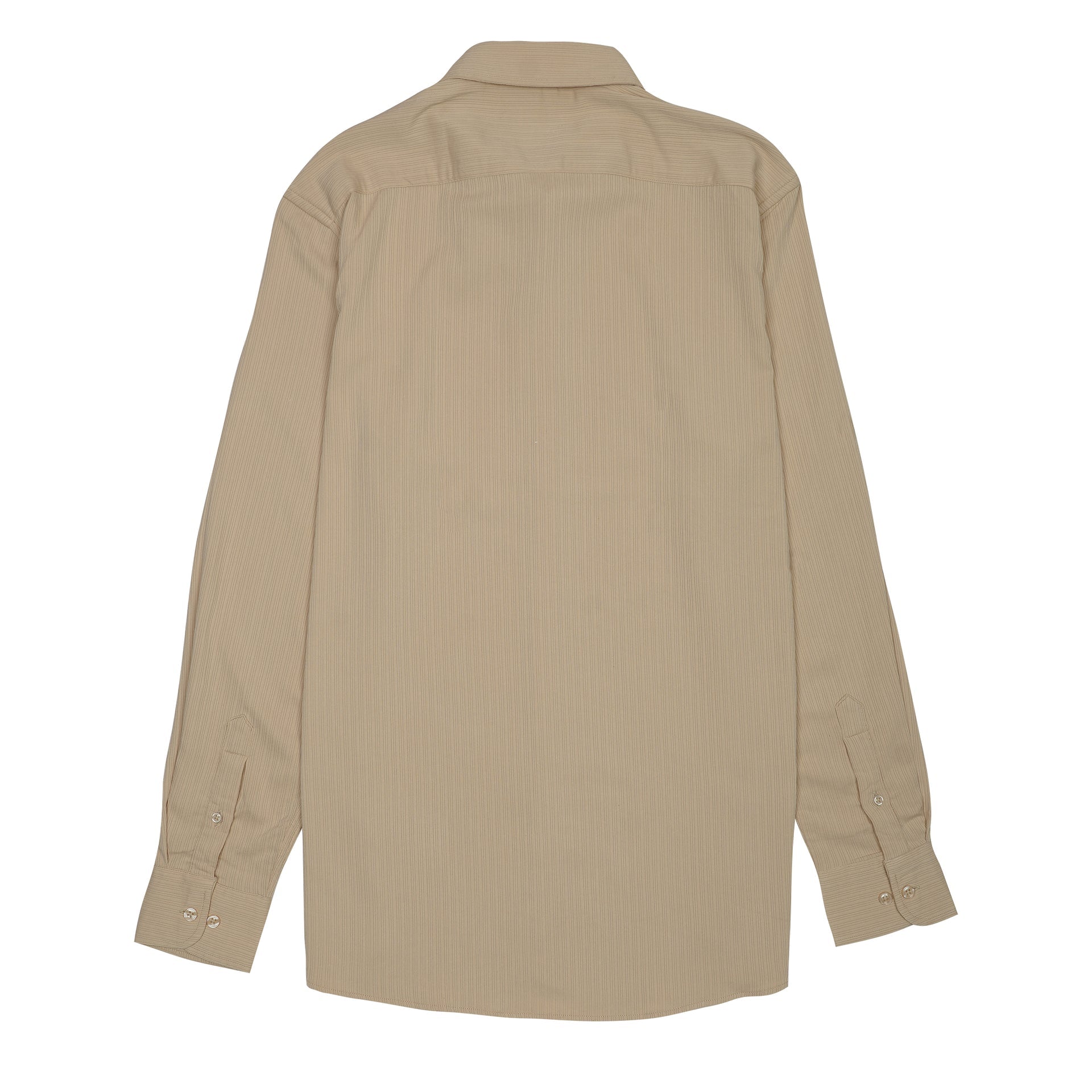EMPORIO ARMANI Serene Sand Tailored Fit Long Sleeve Shirt