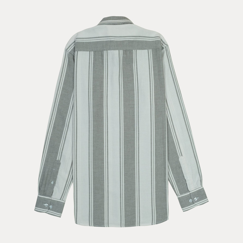 LACOSTE Serene Ash Tailored Fit Long Sleeve Button-Up Shirt