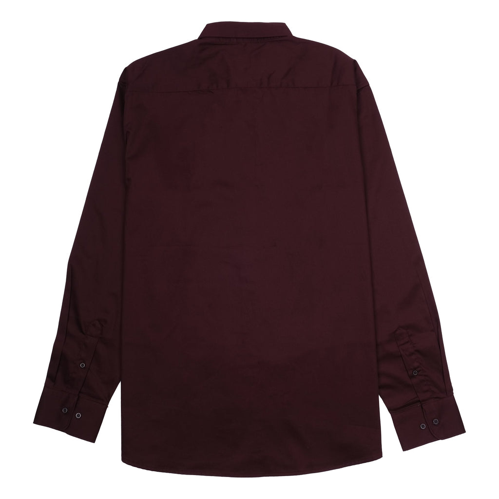 BOSS Crimson Velvet Classic Fit Long Sleeve Shirt