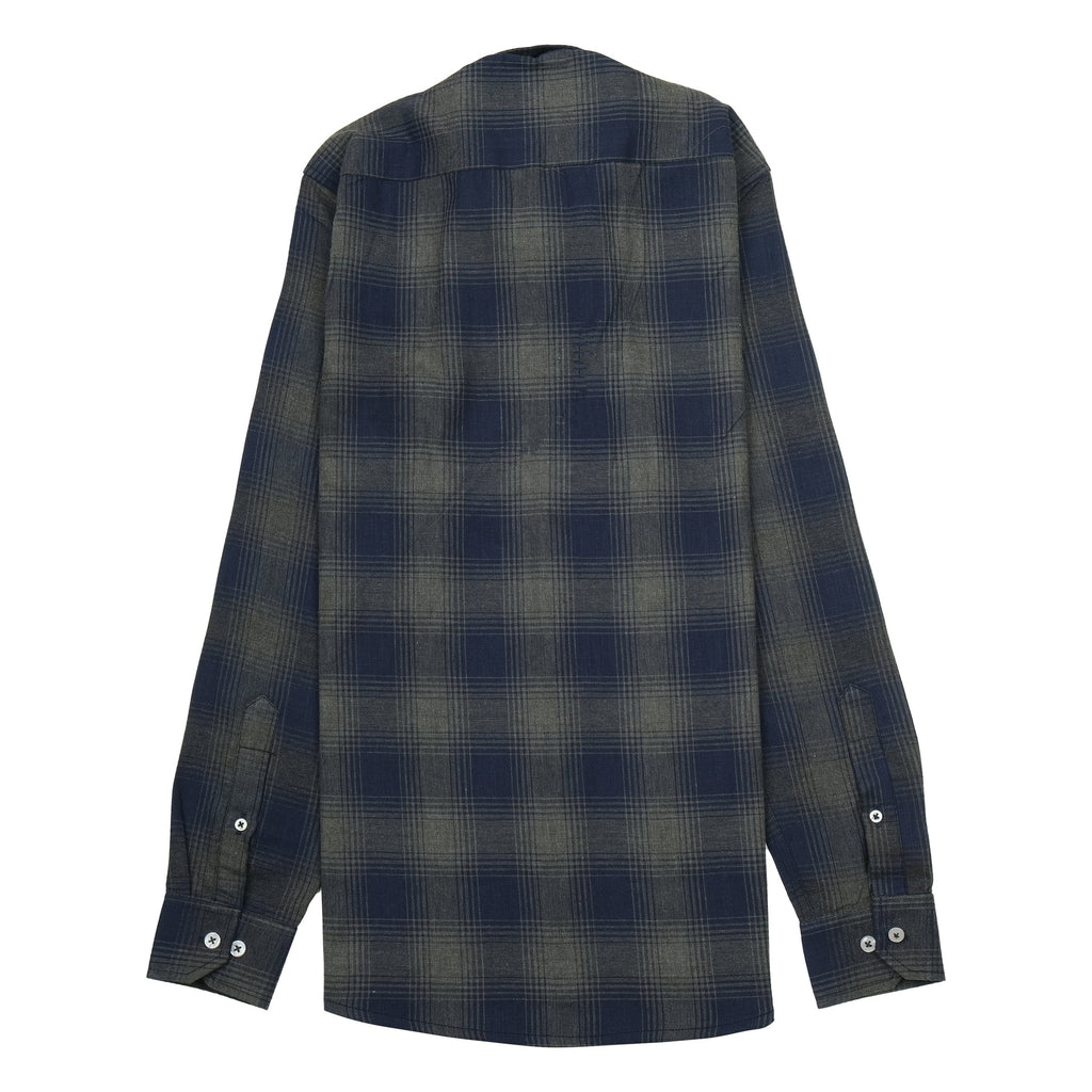 LACOSTE Midnight Forest Classic Fit Flannel Shirt