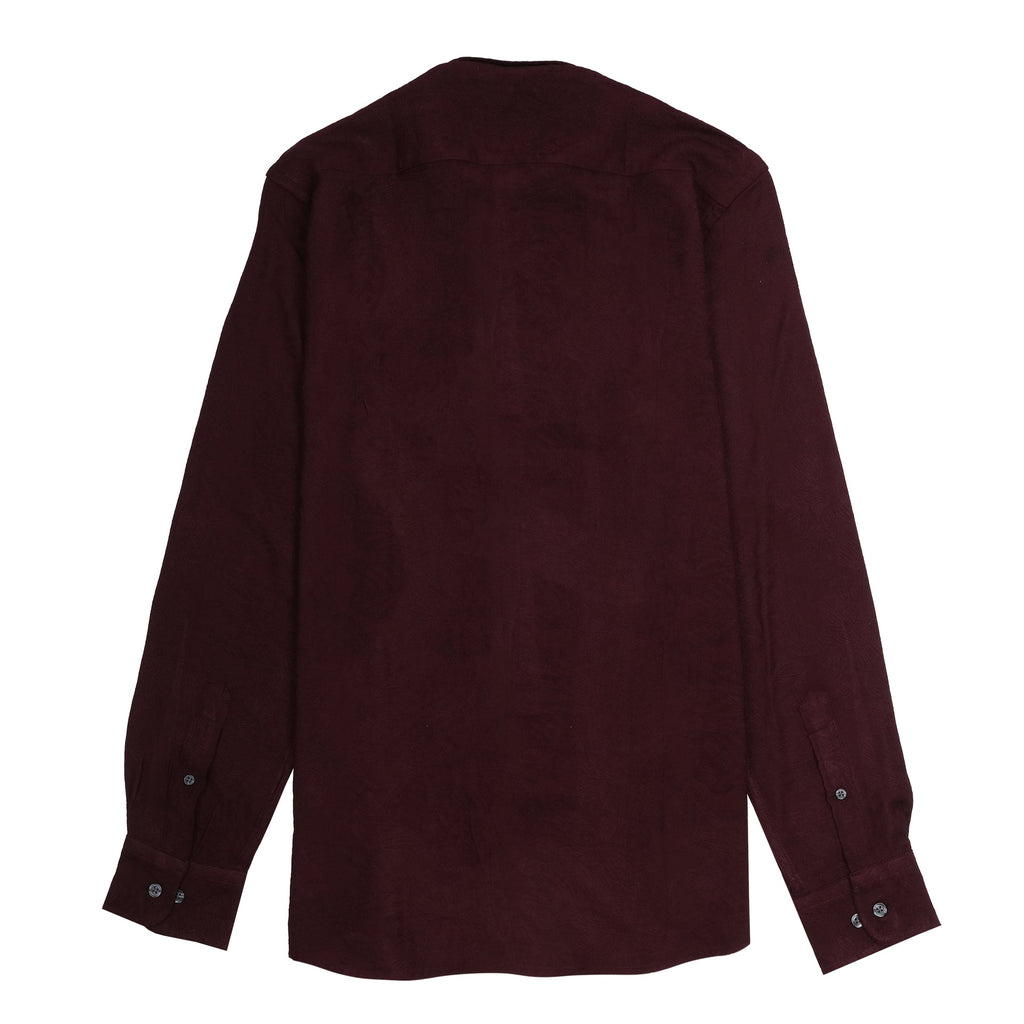 CALVIN KLEIN Crimson Blaze Tailored Fit Long Sleeve Shirt