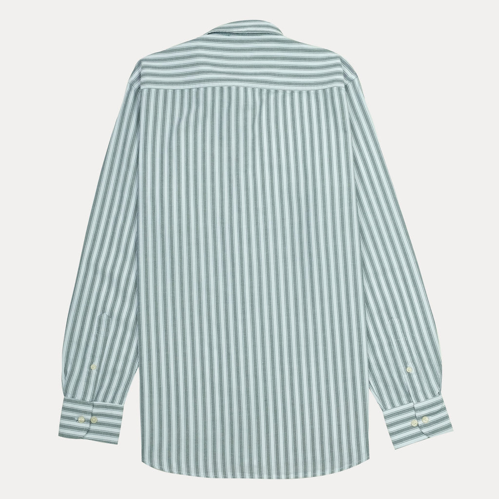 TOMMY HILFIGER Serene Teal Tailored Fit Long Sleeve Button-Up Shirt