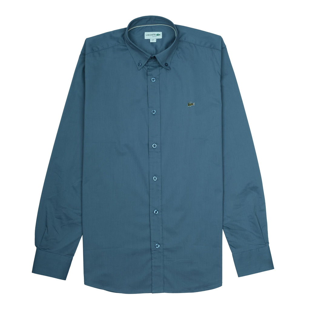 LACOSTE Ocean Breeze Classic Fit Long Sleeve Button-Up Shirt