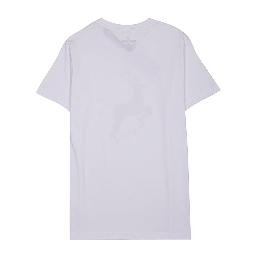 ALLEN SOLLY Celestial Pearl Relaxed Fit Short Sleeve Cotton T-Shirt