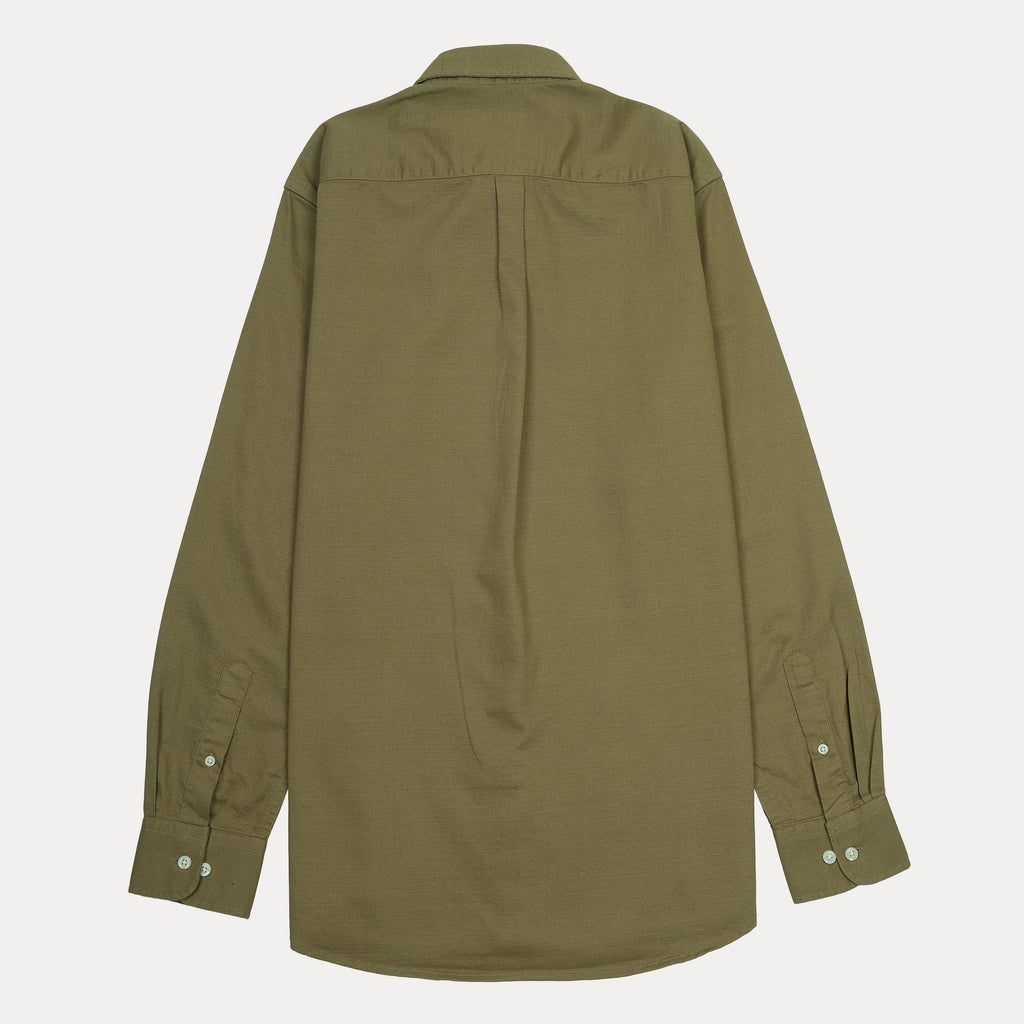 POLO RALPH LAUREN Enchanted Olive Classic Fit Long Sleeve Button-Up Shirt