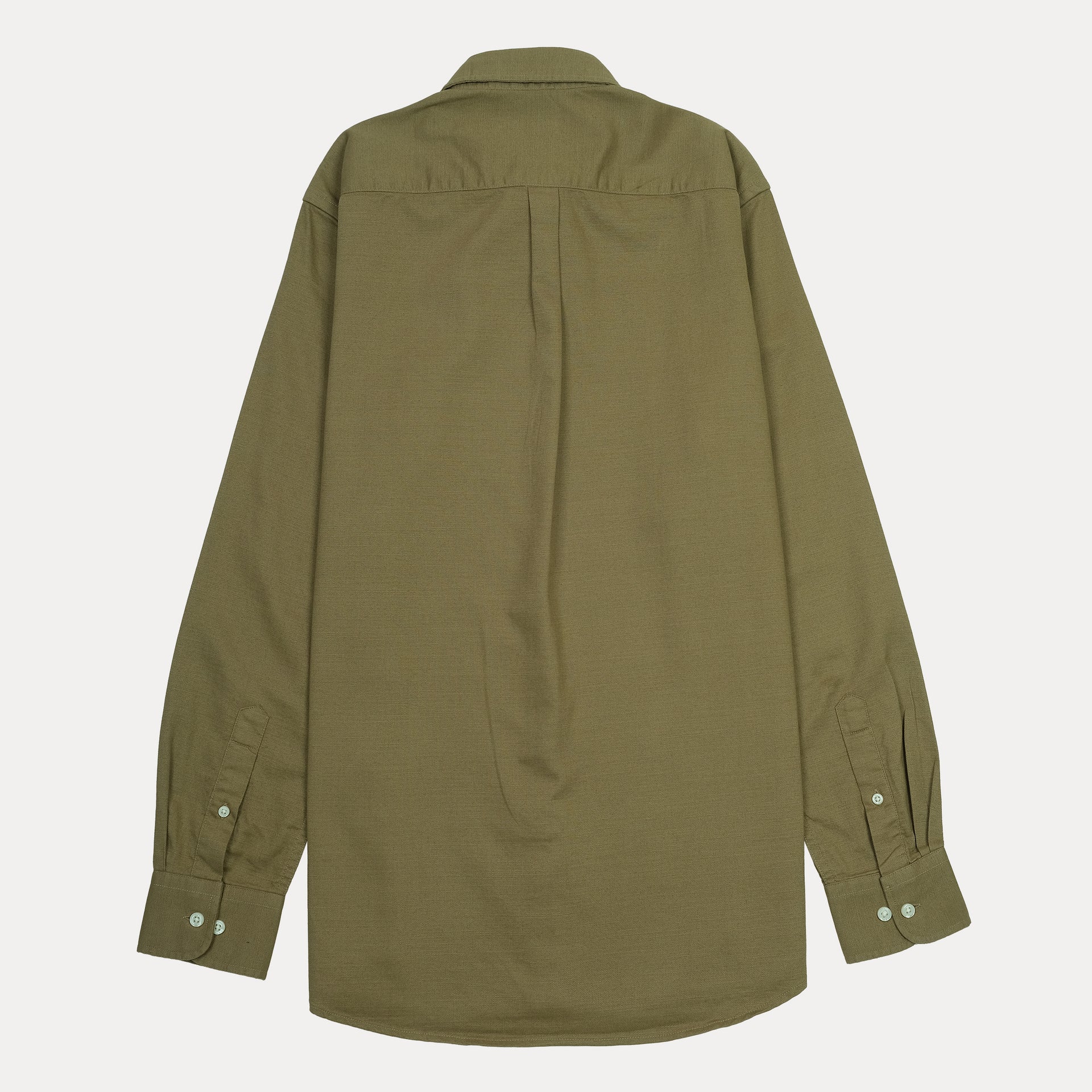 POLO RALPH LAUREN Enchanted Olive Classic Fit Long Sleeve Button-Up Shirt