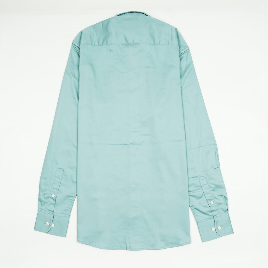 TOMMY HILFIGER Whimsical Teal Classic Fit Long Sleeve Button-Down Shirt