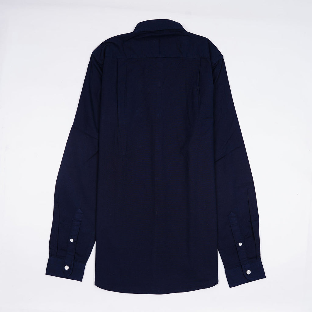 FRED PERRY Deep Abyss Classic Fit Long Sleeve Button-Down Shirt