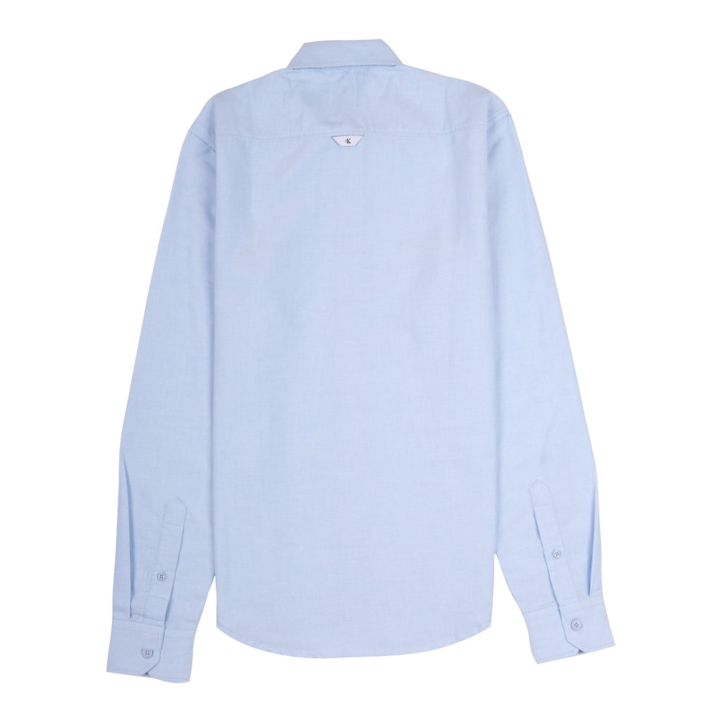 CALVIN KLEIN JEANS Celestial Blue Classic Fit Long Sleeve Button-Up Shirt
