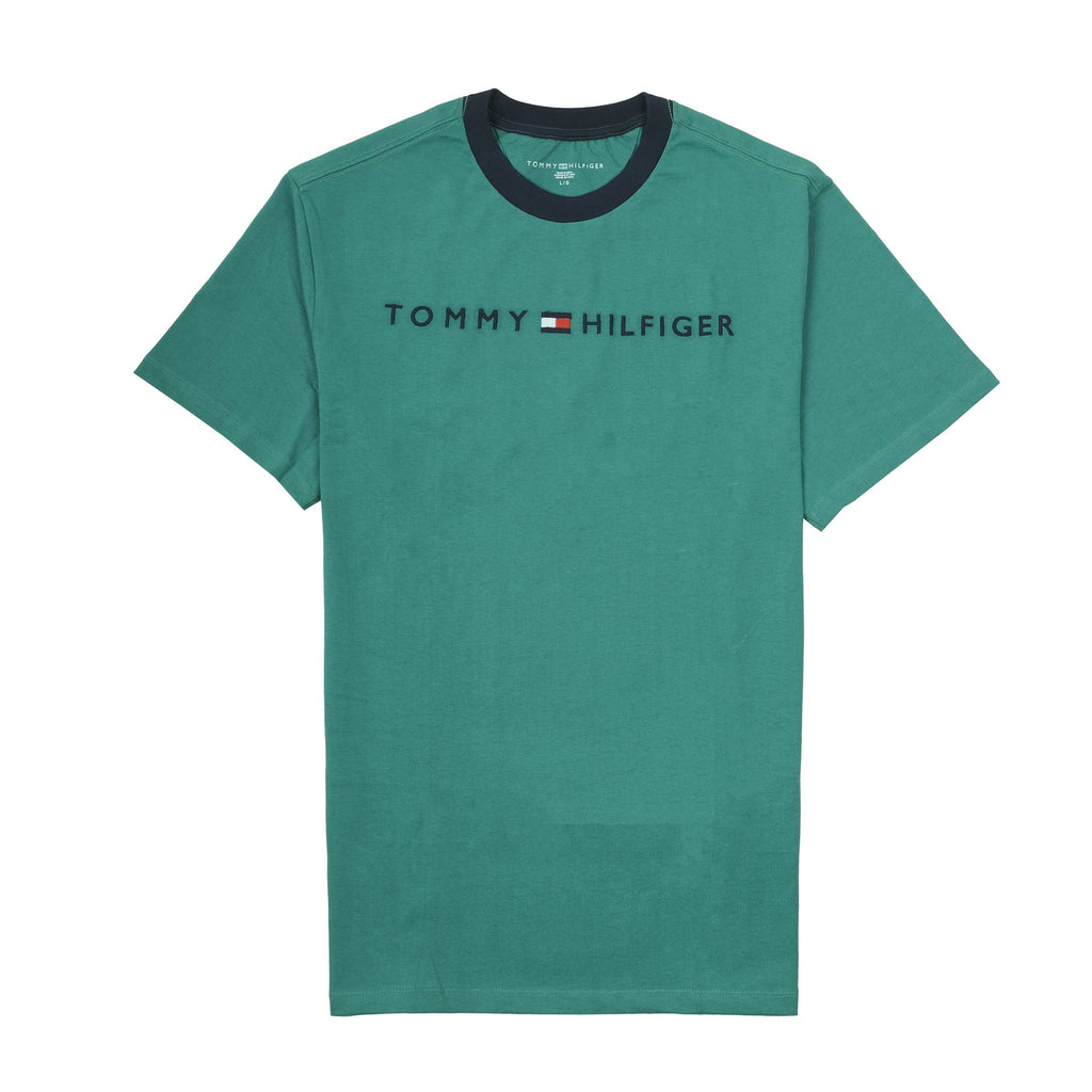 TOMMY HILFIGER Emerald Wave Classic Fit Crewneck Tee