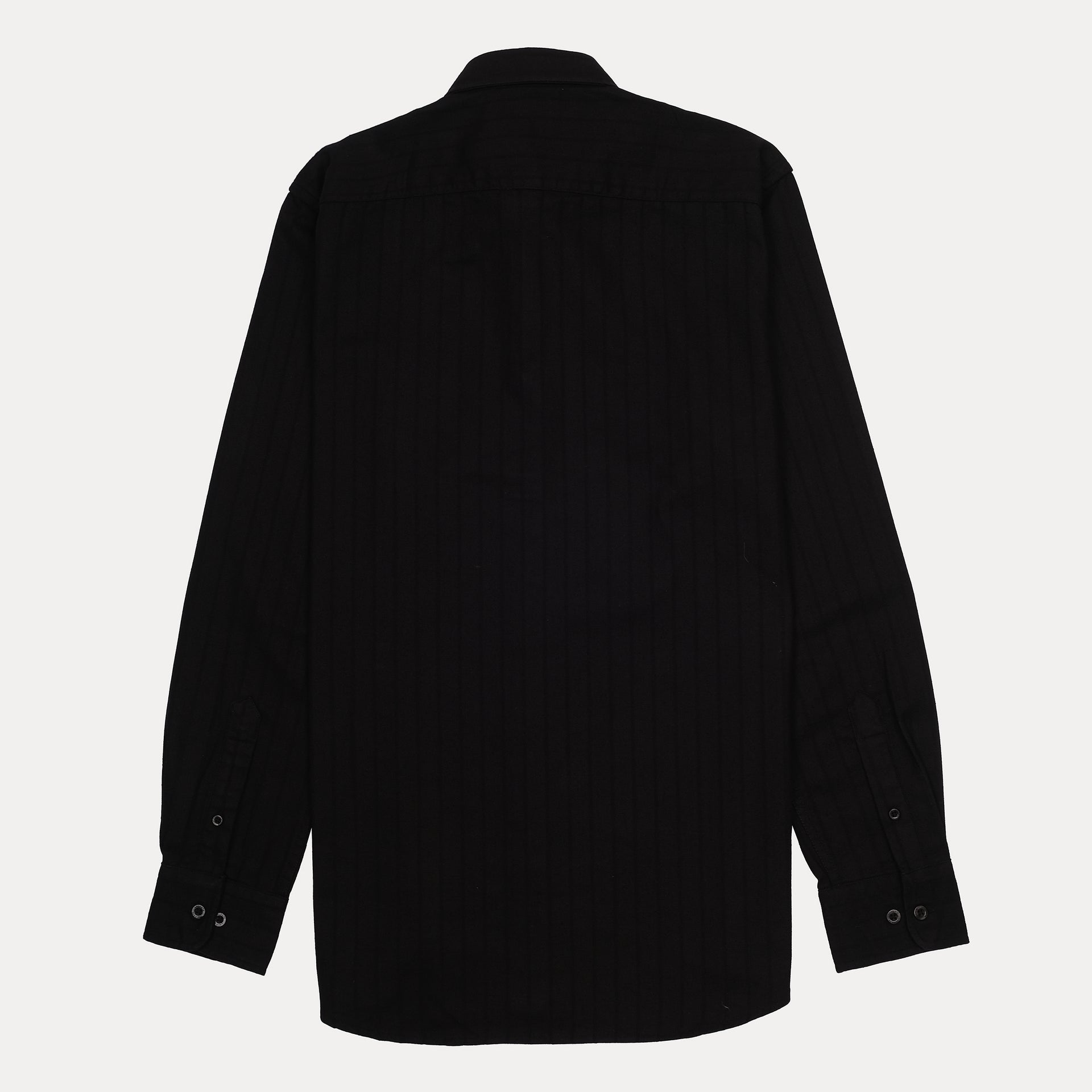 LACOSTE Midnight Onyx Slim Fit Long Sleeve Striped Shirt