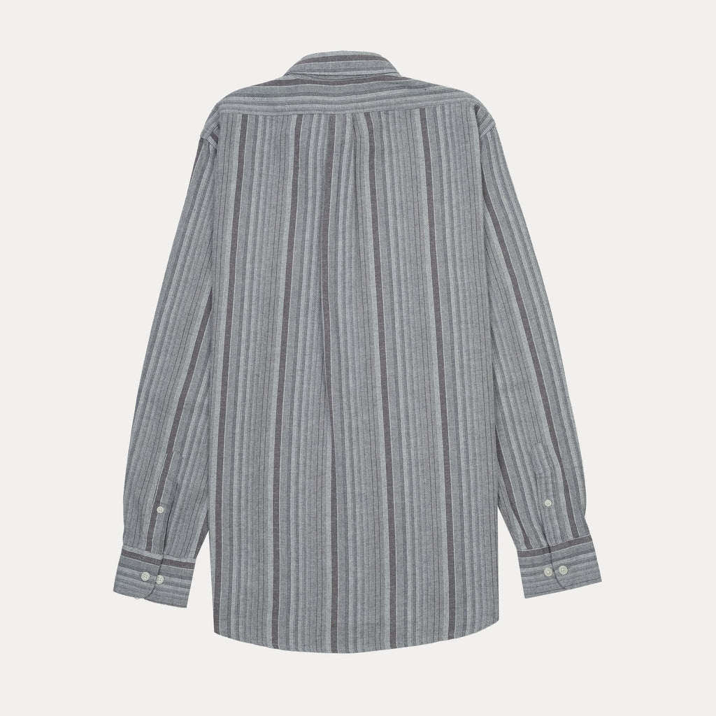 BROOKS BROTHERS Ethereal Ash Tailored Fit Long Sleeve Button-Down Shirt