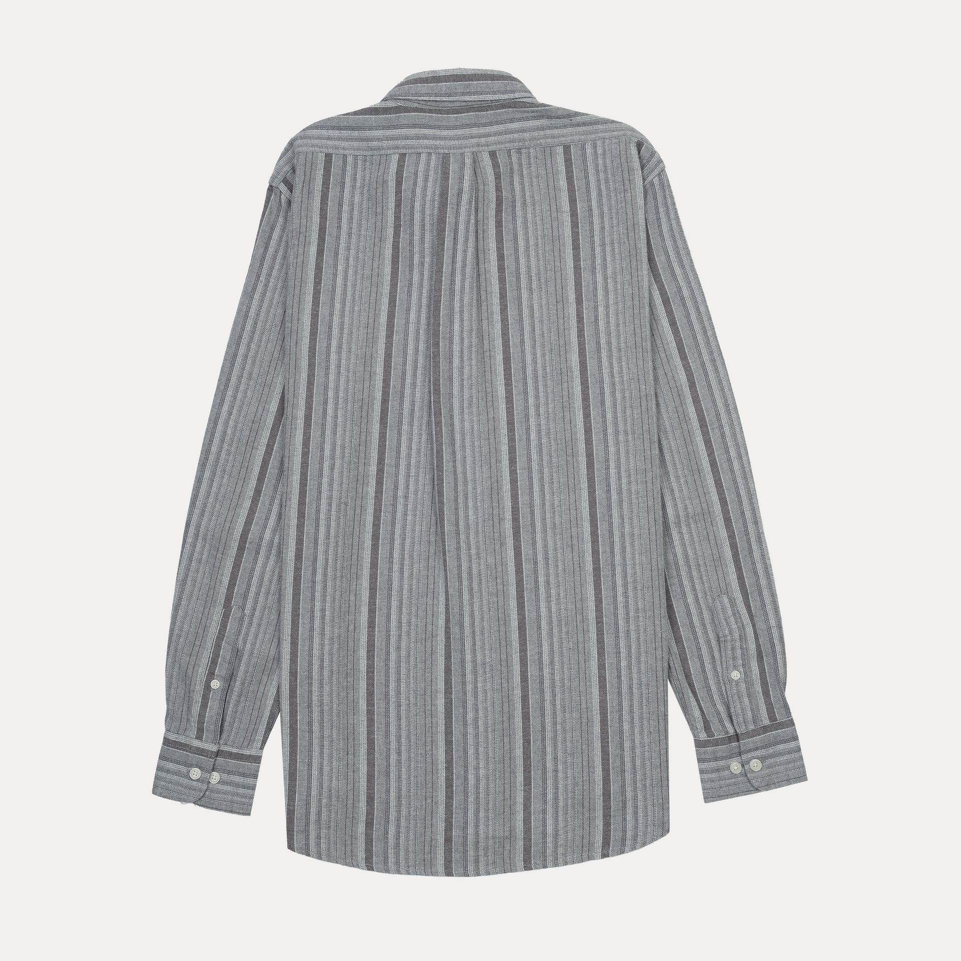 BROOKS BROTHERS Ethereal Ash Tailored Fit Long Sleeve Button-Down Shirt