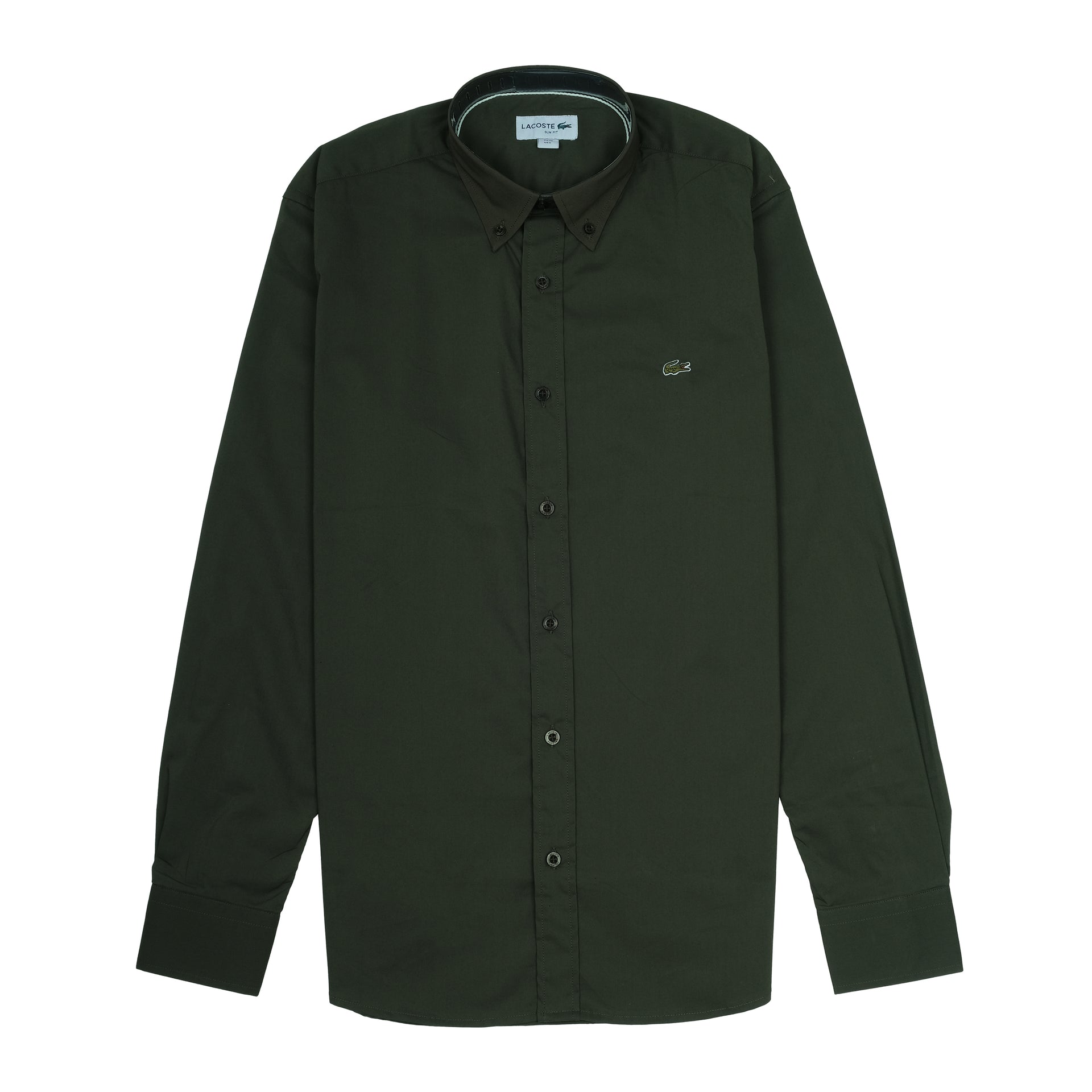 LACOSTE Forest Canopy Classic Fit Long Sleeve Button-Up Shirt
