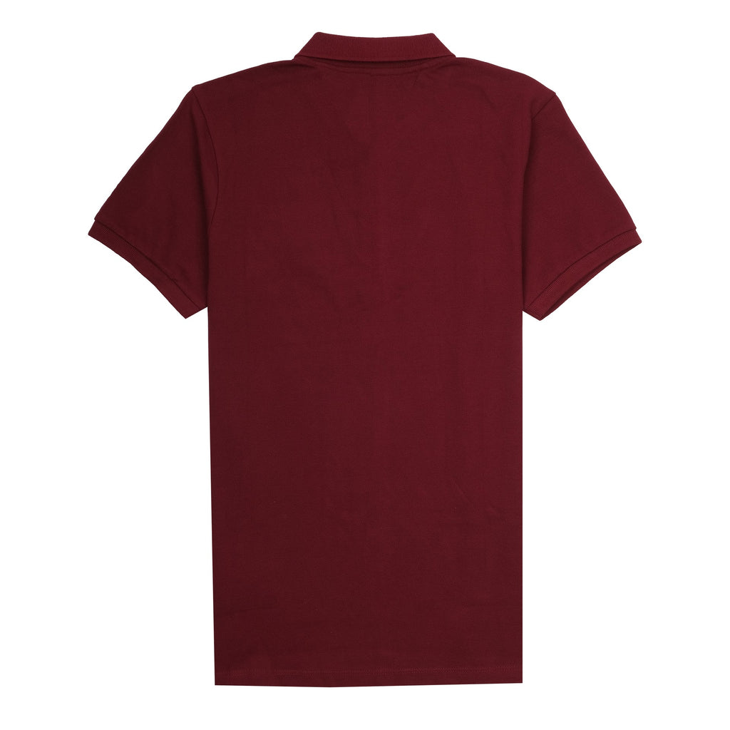 TOMMY HILFIGER Crimson Velvet Classic Fit Logo Polo