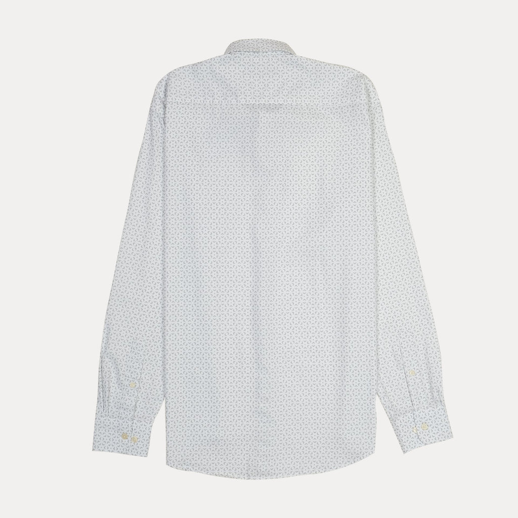 TOMMY HILFIGER Ethereal Ice Regular Fit Long Sleeve Printed Button-Up Shirt
