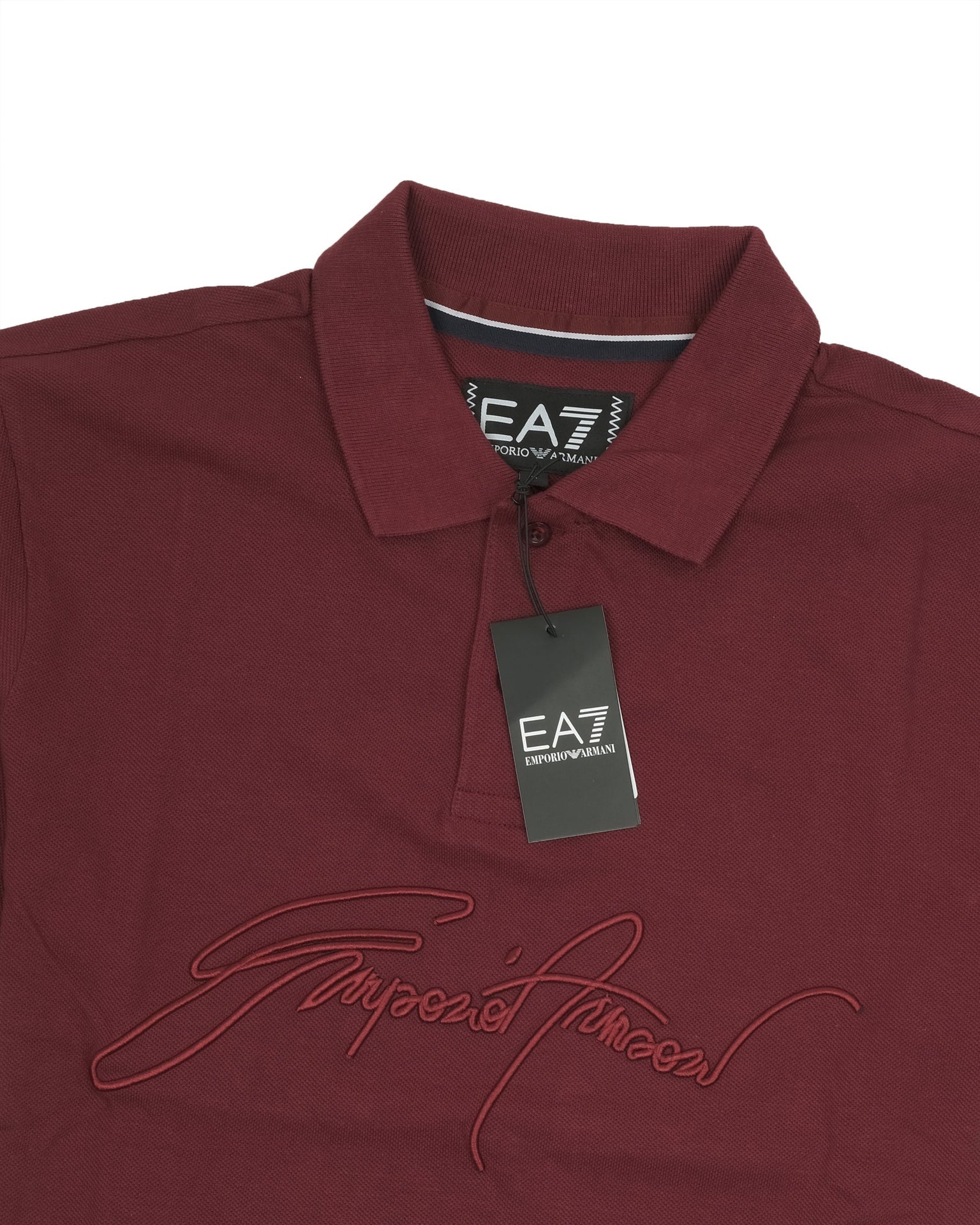 EA7 EMPORIO ARMANI Garnet Luxe Slim Fit Polo Shirt