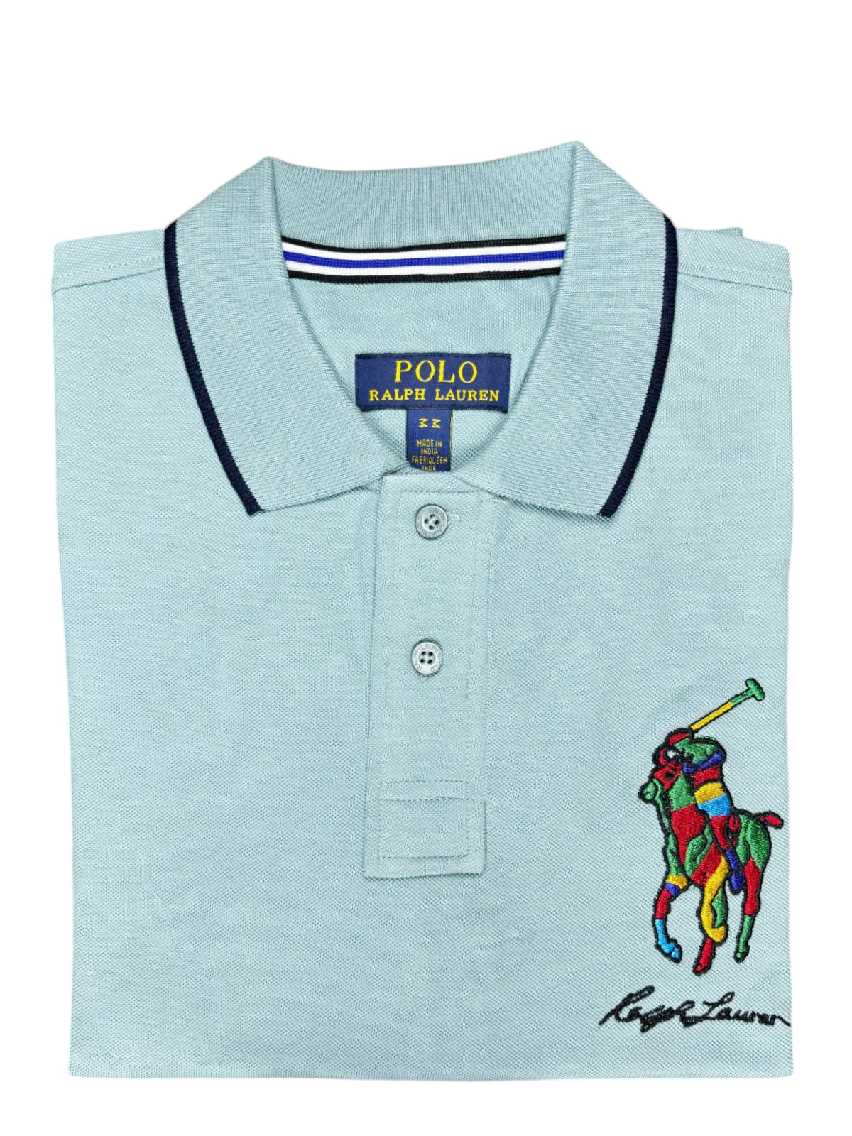 RALPH LAUREN Tranquil Teal Classic Fit Piqu�� Polo Shirt