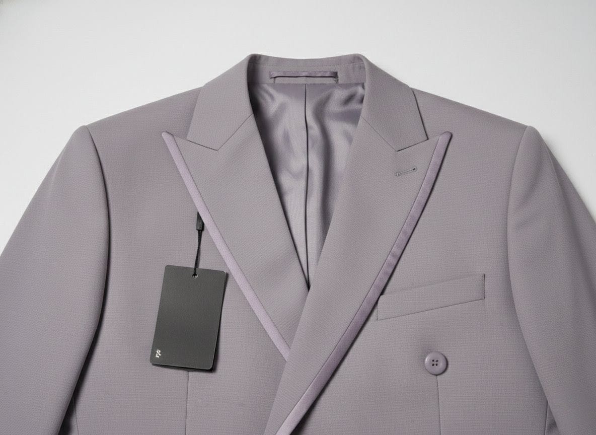 Armani Exchange-Breasted Suit in Lavender (Extremely Premium)