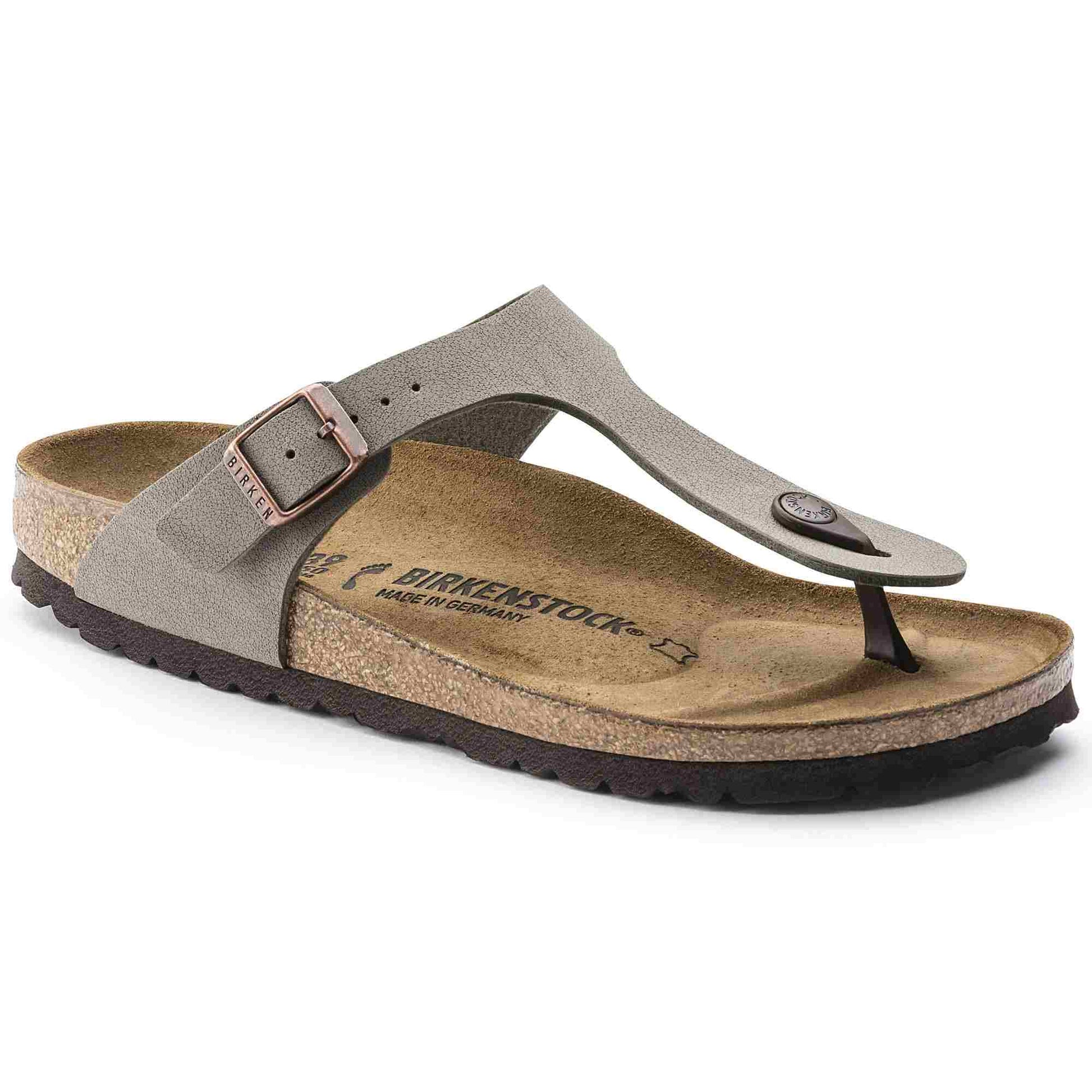 Birkenstock Elegant Earthy Toned Footbed Sandals