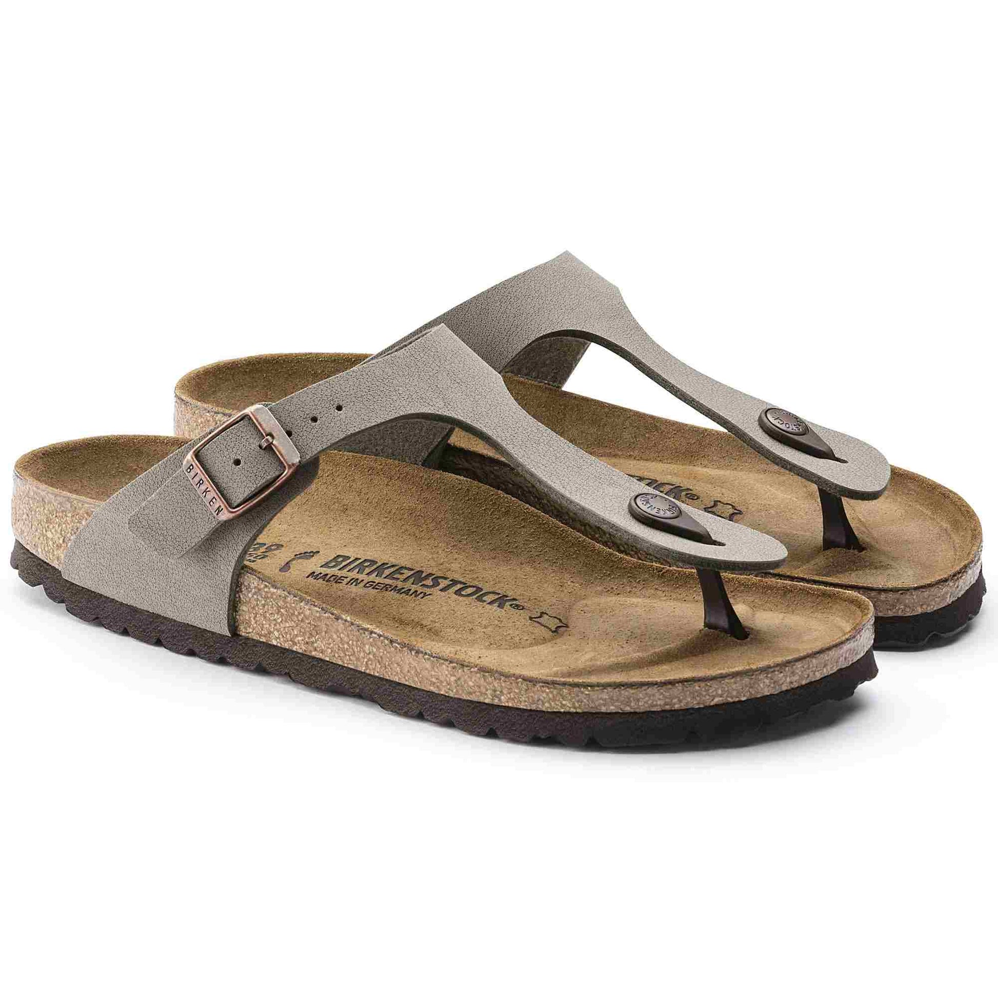 Birkenstock Elegant Earthy Toned Footbed Sandals