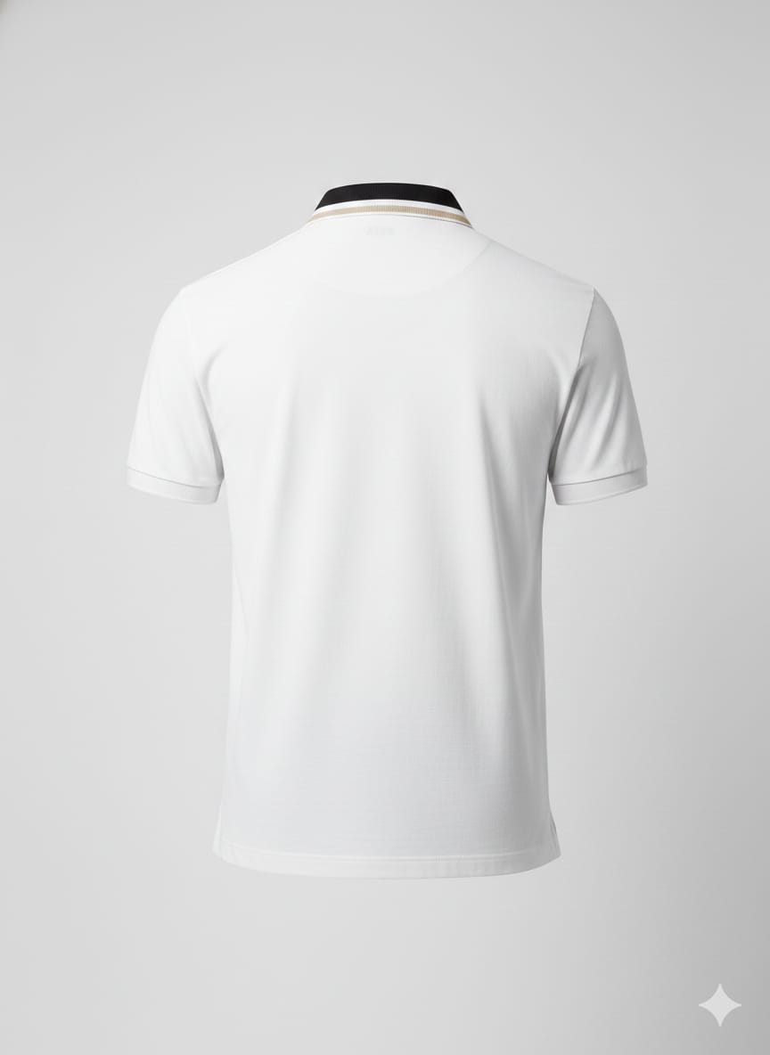 BOSS Creamy Pearl Tailored Fit Short Sleeve Piqué Polo Shirt