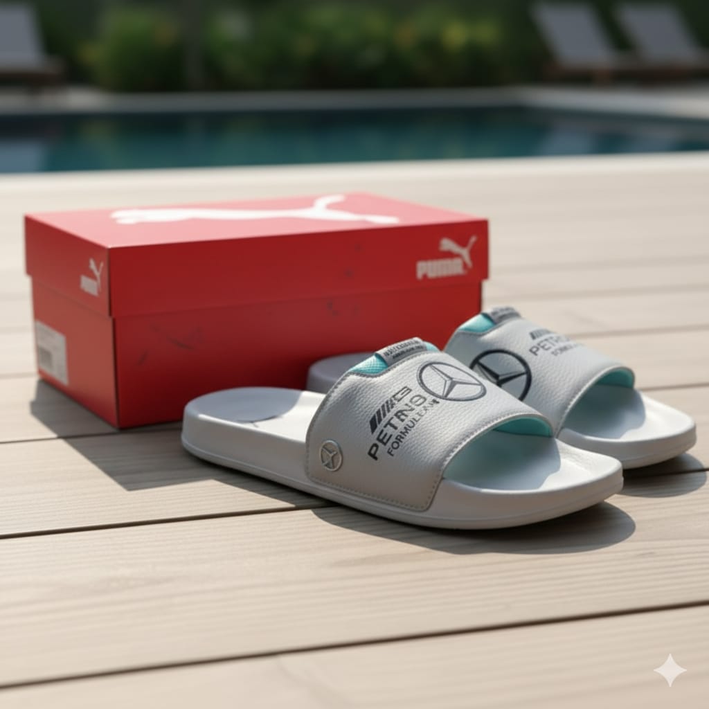 PUMA x Mercedes-Benz Performance Slide Sandals
