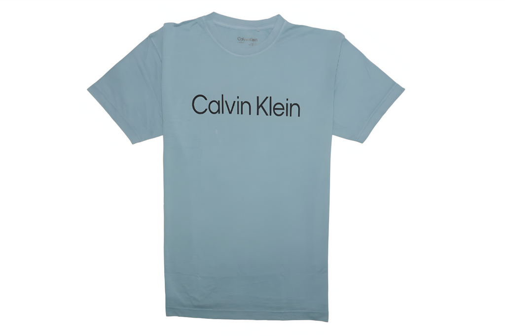 CALVIN KLEIN Ethereal Mint Tailored Fit Short Sleeve T-Shirt
