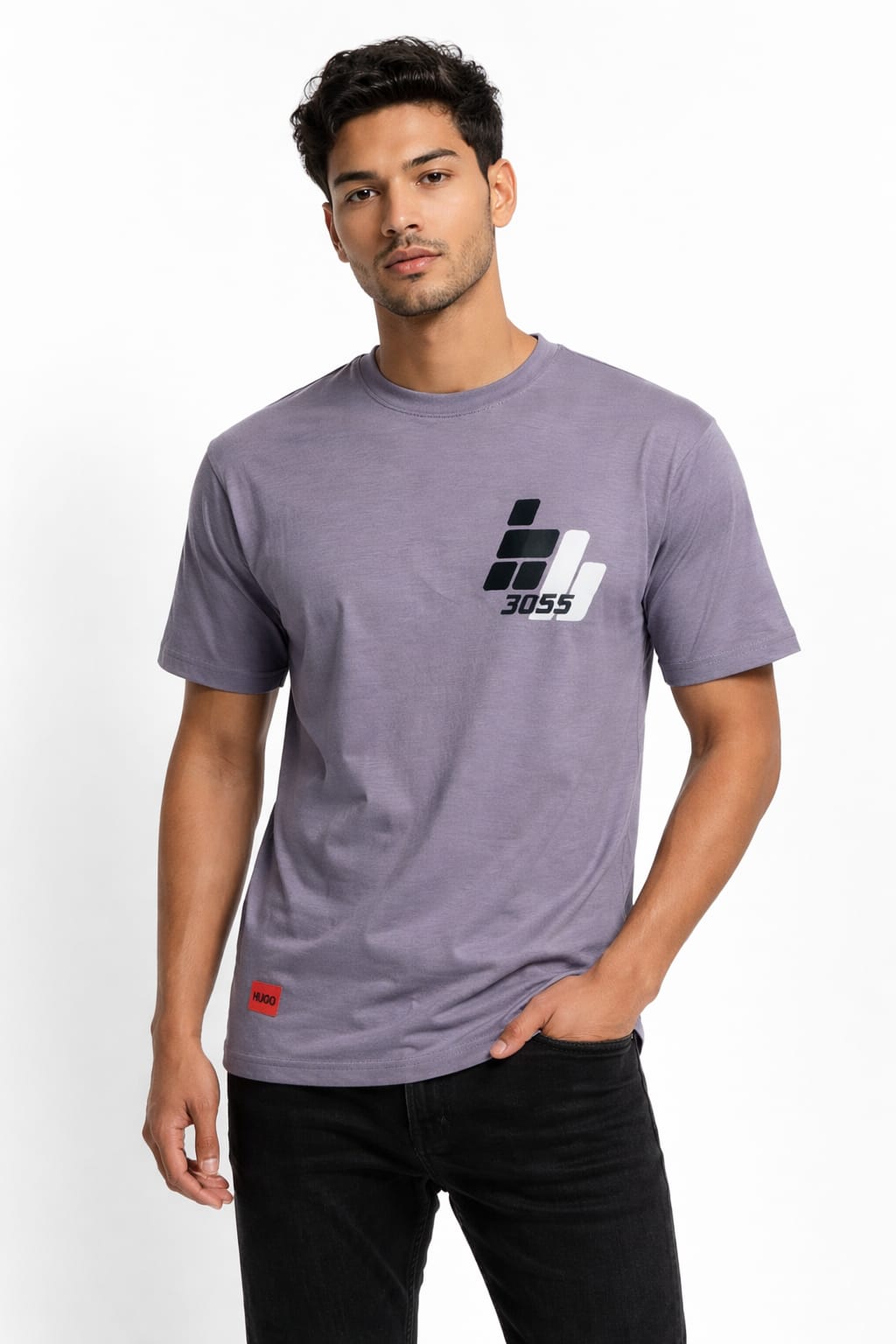 HUGO BOSS Graphic Drop Shoulder Tee