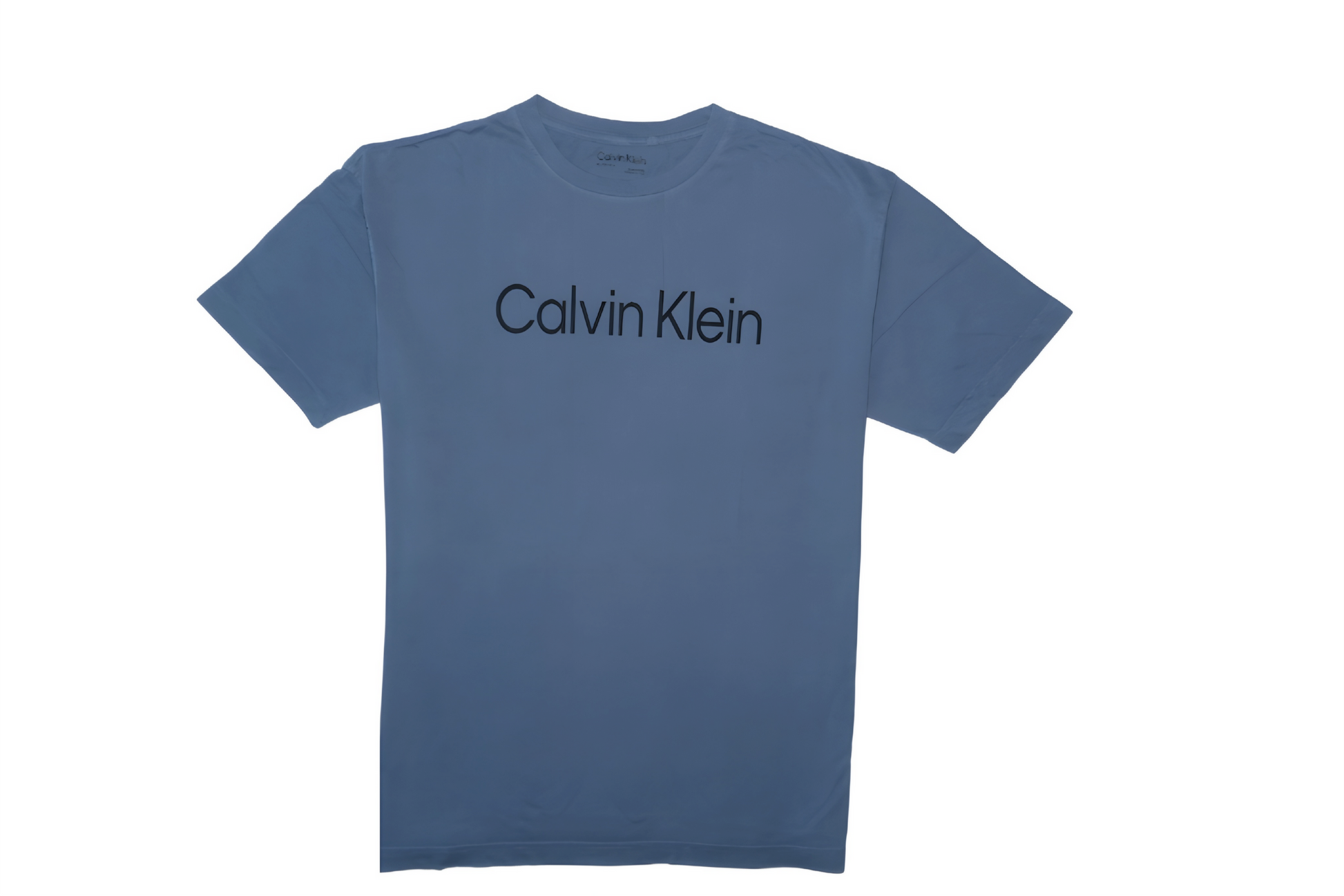 CALVIN KLEIN Ethereal Teal Tailored Fit Short Sleeve T-Shirt