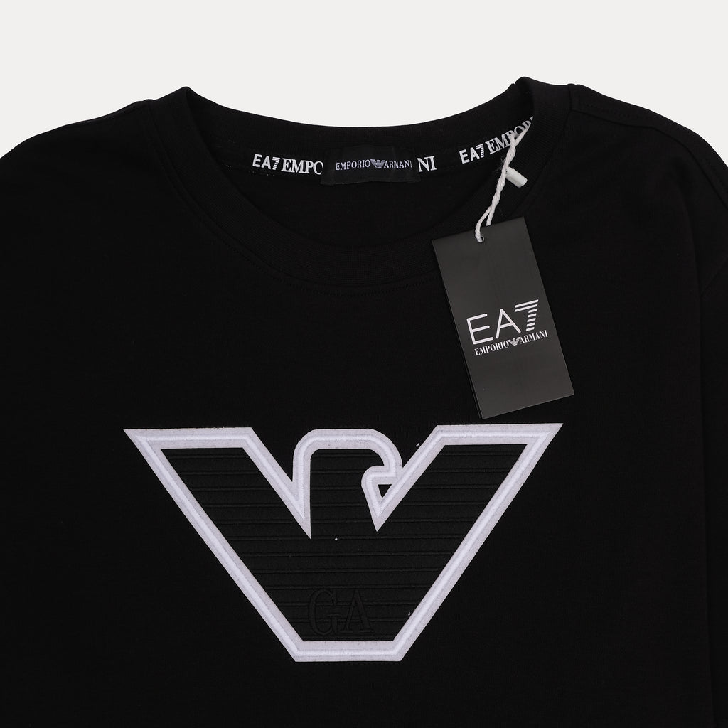 ARMANI Obsidian Ember Sleek Fit Short Sleeve T-Shirt